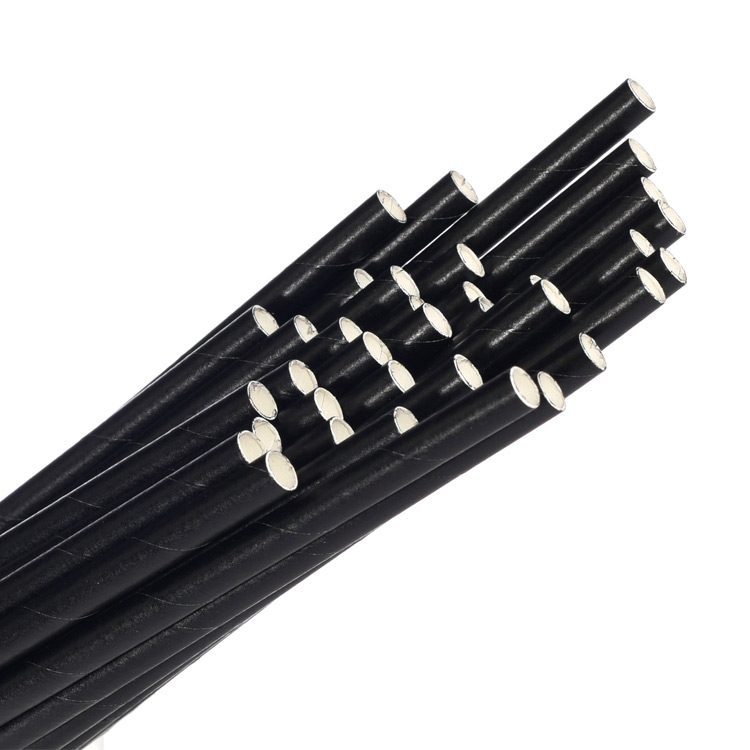 Black paper straw, bio straw, bio biodegradable straw, paper straw cambodian supplier