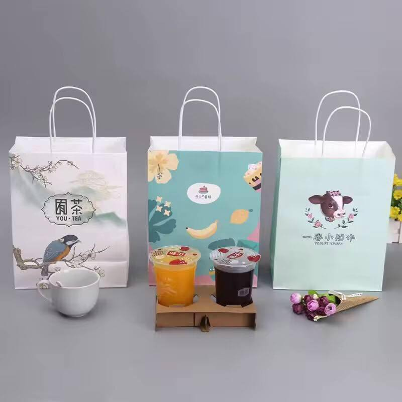 Eco-friendly paper bag printing services from Greenwill Eco Pack in Cambodia