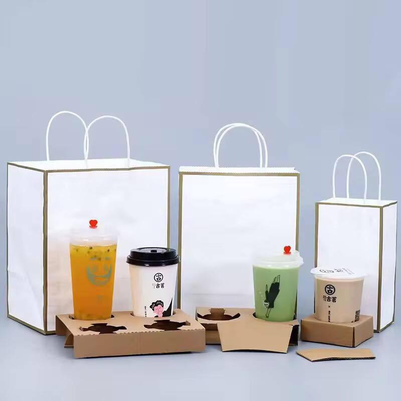 Variety of paper bags, custom printed for businesses by Greenwill Eco Pack, Cambodia